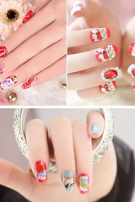 Làm móng, sơn gel